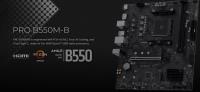 MSI PRO B550M-B DDR4 4600MHZ 1XHDMI 2XM.2 MATX AM4  ANAKART